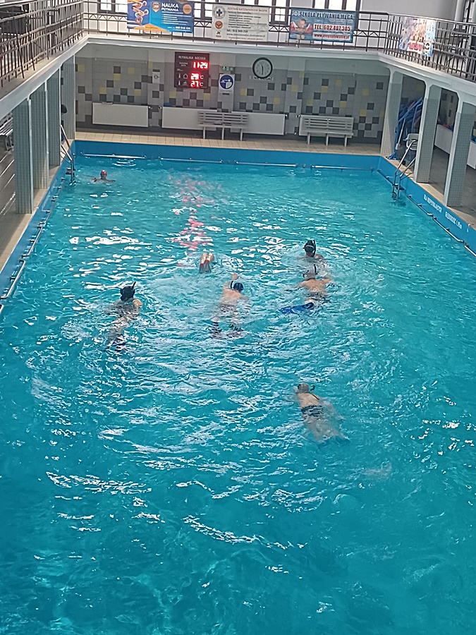 Hokej pod wodą Walenie Siemianowice Śląskie Trening IV 2022